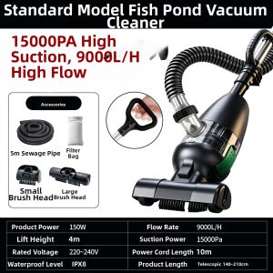 CHONGXIAOSHUAI | Swimming Pool Fish Tank Bottom Cleaning Sludge Suction Machine