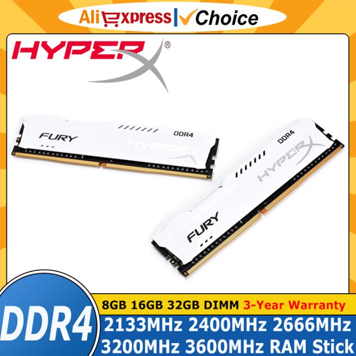 HyperX | HyperX Fury DDR4 8GB 16GB 32GB 3600MHz 3200MHz 2666MHz