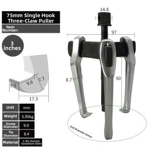 MIKUNI | Straight Hook Puller Bearing Puller