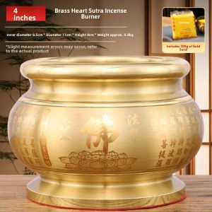 SHANYANG | Home & Religious Brass Incense Burner