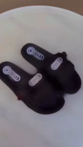Onar Street BS04 - Sandal Slide Slop Pria - Hitam | 39-43