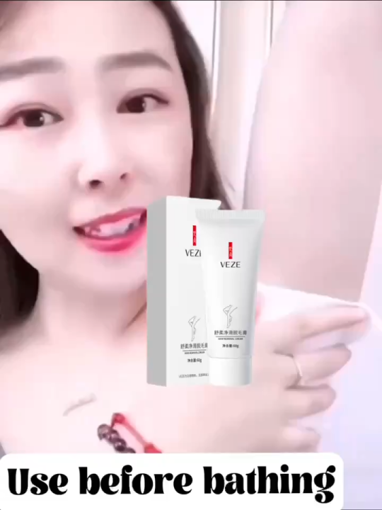 Painless Depilatory Cream Fast hair removal Armpit Legs Arms Hair ...