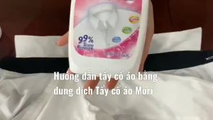 Tẩy cổ áo MORI tẩy vết bẩn cổ áo tay áo chai 500ml