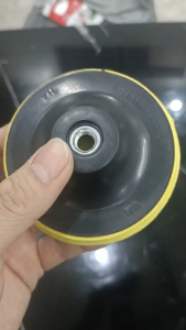 Đế mút đánh bóng 4 inch (Ø100mm) – Gắn máy mài máy chà đánh bóng ô tô – Cân bằng bám chắc siêu bền