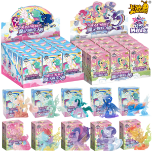 KAYOU My Little Pony Blind box Friendship is Magic Rubber Doll Anime Hairdressing Style Figure Cartoon Creative Girl Collect Toy