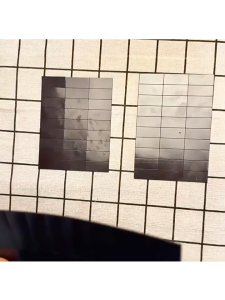 30pcs 5x2cm Magnet Lembaran Premium Stiker Magnet Kuat Untuk Whiteboard Kulkas Adhesive Back