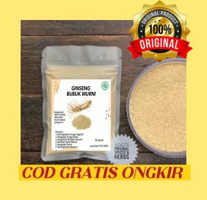 BUBUK GINSENG 50 Gram