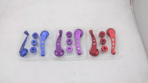 2pcs Aluminum Alloy Universal Car Window Handle Winder Riser Replacement
