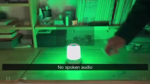 NEW LED Touch Night Light Rechargeable RGB Dimmable Table Lamps Remote Control Ambient Light for Bedroom Living Room