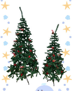 150-180 ซม ขนาดเล็กขึ้น ตกแต่งคริสมาส ตกแต่งปีใหม่ ตกแต่งบ้าน พรึ้ารูป พรึ้าต้นคริสต์มาส