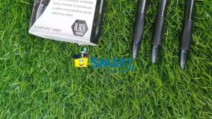 (1PAK ISI 12PCS)SNOWMAN BALLPOINT V-5 HITAM