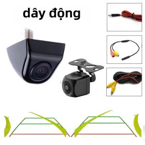 Camera Lùi Ô Tô Đa Năng Với Đường Năng Động AHD CCD Tầm Nhìn Ban Đêm Độ Phân Giải Cao 140 °   Góc Nhìn Thép Không Gỉ