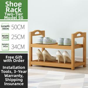 Economic Bamboo Shoe Rack Multiple Layers