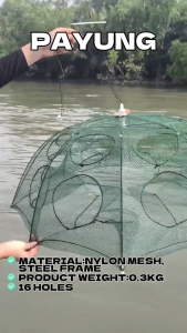 UtanKing™ Fishing Trap Cage Bubu Ikan Jaring Jala Pukat Ikan Perangkap Lipat Folding Fish Net Crab