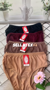 Celana Dalam Wanita Dewasa Merk Sella Ukuran M - 5L Bahan Katun Menyerap Keringat Tebal