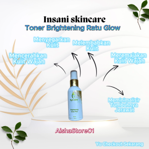 PROMOOO!! TONER BRIGHTNING RATU GLOW BPOM 100% ORIGINAL ECERAN