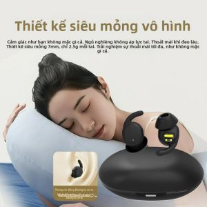 Tai Nghe Ngủ Dành Cho Người Nằm Nghiêng Không Dây Bluetooth Khử Tiếng Ồn Chống Nước IPX6 Không Gây Áp Lực Lên Tai Mẫu 2026