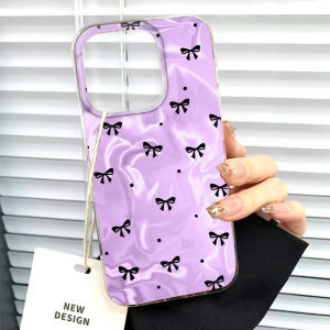 เคสโทรศัพท์ลายจุดวงกลมผูกโบว์น่ารัก สำหรับ Honor 400 200 90 Smart Pro Magic7 6 5 70 Lite X9a X9c X9b X8a X8b X8c X6c X7b X7c