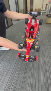 1:10 F1 Formula Racing Car Remote Control Building Blocks 3D Model Assembling Toys for Boys Children