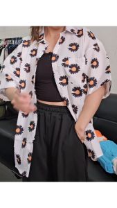 เสื้อฮาวาย ผู้ชาย เสื้อสงกรานต์2025 ไซส์ใหญ่ เสื้อสงกรานต์ผู้ชาย เสื้อเชิ้ต เสื้อลำลอง ชุดไปทะเล ผู้หญิง