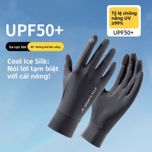 UV Protection Touch Screen Driving Gloves for Men