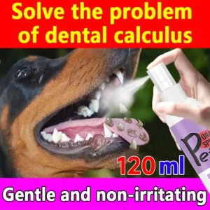 Pet Dental Spray Oral Deodorant Spray Cat Dog Teeth Bad Breath Cleansing Fresh Mouth