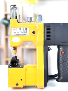Sack Sewing Machine Sealer 220V Electric Bag Sealer Portable Durable Sealer Handheld Bag Closer Sewing Machine Heavy Duty Woven Bag Packer Best Selling For Woven Bags Leather Bags Rice Bags Fertilizer Bags Burlap Bags Cloth Bags