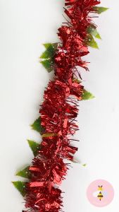 Pinky Bee Dekorasi Slinger Tinsel Natal 2meter 67020700