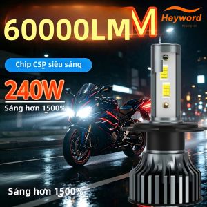 1PC 6000K 12V LED Mini Xe Máy Phụ Trợ Đèn Sương Mù Đèn Pha Sáng Cho Xe Tay Ga Xe Máy
