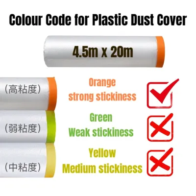 Plastic Dust Cover Disposable Furniture Dustproof Cover Protective Cover Plastic Cover Plastic Film