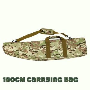 ASIAON G-911 85CM - 120CM Tactical Bag Backpack Hand Bag Padded Foam Inside Protective Case with 4 Magazine Pouch