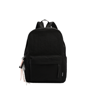 Balo Thể Thao Giải Trí Đeo Hai Vai in Logo Câu Khẩu Hiệu Balo Nylon Khóa Kéo Mùa Xuân 2025 Thương Hiệu Qiu Bo