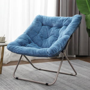 Lazy Sofa Single Person Balcony Recliner Home Leisure Chair Cute Bedroom Recliner Nap Folding Lounger Modern Minimalist Style