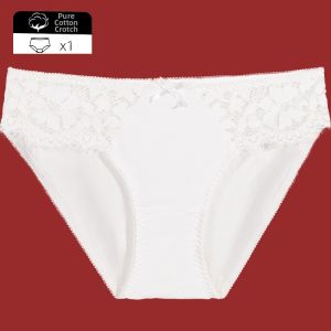 Antibacterial Cotton Crotch Lace Panties