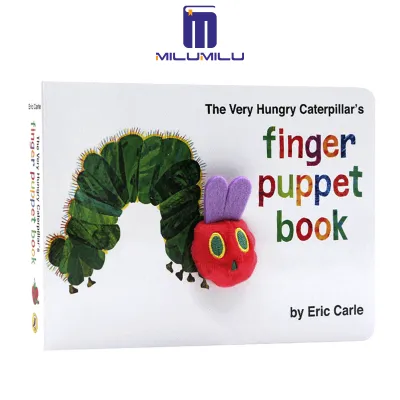The Very Hungry Caterpillar Finger Puppet Book Board book by Eric Carle Original English Books