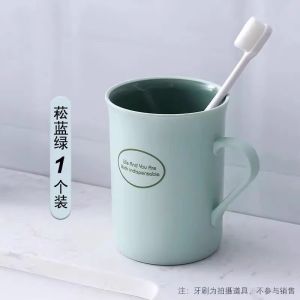 ชุดแก้วล้างปาก 2 ชิ้น 2024 ใหม่ แปรงสีฟันคู่ แก้วล้างหน้า ความรู้สึกหรูหรา ใช้ในหอพักนักเรียน ชุดแก้วล้างปากแบบทันสมัย