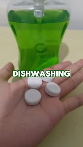 Best Seller SUSTAINABLE DISHWASHING TABLET | Keeps Your Product Fresh and Long-Lasting | Soothes and Protects Skin While You Clean | Boosts Cleaning Power and Removes Tough Stains | Anti-Bacterial Properties | Easy Rinse Formula | Natural & Biodegradable.