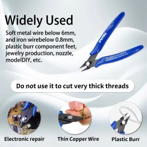 【ส่งกระเป๋า】คีมตัดลวด คีมตัด คีมตัดสายไฟ คีมปากคีบด้านข้าง คีมโมเดล คีมเอนกประสงค์ สำหรับงาน ไฟฟ้า อิเล็กทรอนิกส์