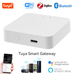 Tuya Smart Gateway Hub Multi-model Smart Home Life Bridge Bluetooth ZigBee APP Smart Life Work with Alexa Google Yandex Alice