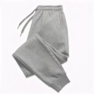 Quần Thể Thao Nam Màu Trơn Chất Liệu Polyester Kiểu Dáng Thể Thao Đường Phố Tập Gym Có Dây Rút Cạp Trung Bình Dài Đến Mắt Cá Chân.