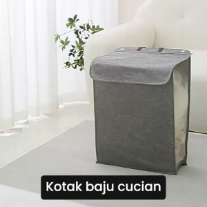 Dejavu Storage Box Pakaian Tempat Penyimpanan Baju Kotor Laundry Bag Serbaguna Dapat di Lipat Anti Air HSB312