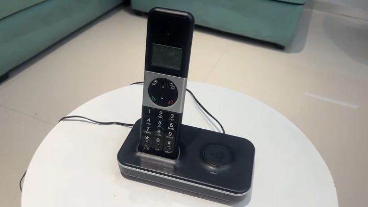 D1005 Business Office Home Cordless Telephone Digital Landline Phone With Speaker Low Radiation Telephone Wireless Landline