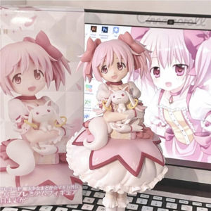 Takara Tomy | 18CM Puella Magi Madoka Magica Aniem Figure Kaname Madoka Magic Girl PVC Anime Action Figures Model Anime Cartoon Model Toy Gift