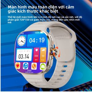 Đồng Hồ Thông Minh M99 Với Màn Hình AMOLED 2.4 Inch Menu 12 Ngăn 190 °   Camera Quay Quét 2100mAh Pin Android 10 Hệ Điều Hành Android 10 Theo Dõi Sức Khỏe Và Giấc Ngủ