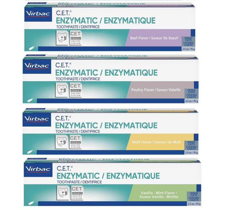 [Bundle Promo] Virbac CET Enzymatic Toothpaste for Dogs and Cats 70g