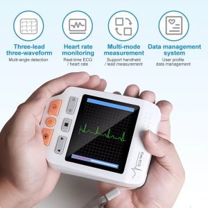 PC-80D Portable Household Heart Ecg Monitor With SpO2