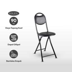 Kursi sholat Soleil Kursi Lipat beban 90 Kg