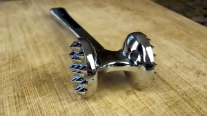 ALAT GEPUK PELEMBUT PELUNAK PALU DAGING SAPI MEAT HAMMER STAINLESS STEEL TERMMURAH