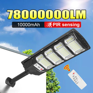 78000000LM Ultra Bright Outdoor Solar LED Light 192/84 LED Solar Lamp IP65 External Solarlight Garden Street Wall Solar Light