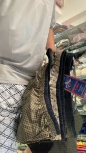 Quần đùi lửng nam kate caro mềm đẹp 50kg đến 80kg - NHIỀU HỌA TIẾT CARO NAIDEP